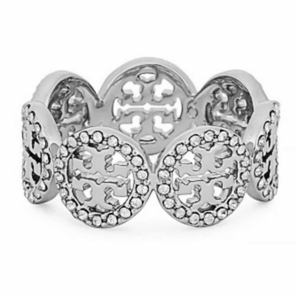 Tory Burch Gold Ring with Intricate Design